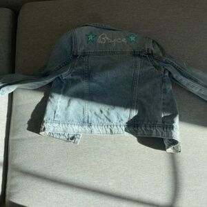 Bryce embroidered gap size 4T jean jacket